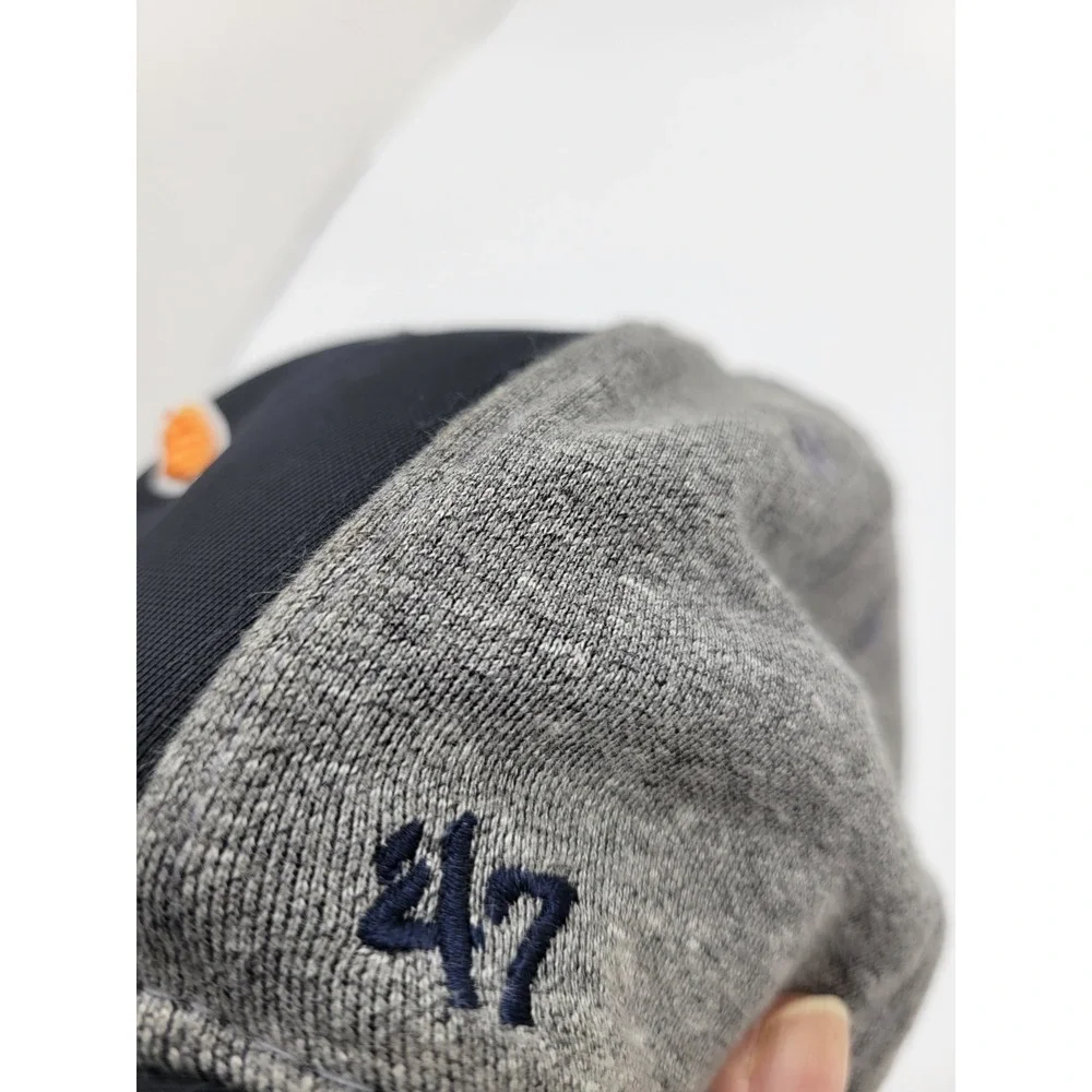 NFL CHICAGO BEARS '47 CONTENDER SHERWICK STRETCH FIT HAT MENS BLACK SMALL MEDIUM